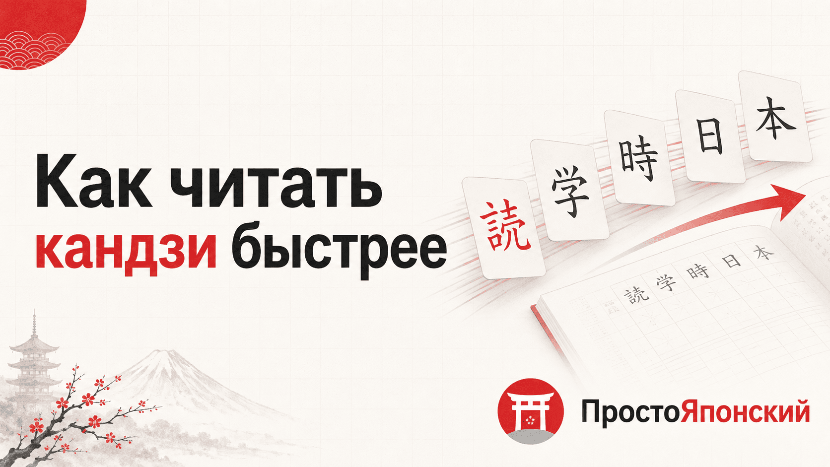 Как читать кандзи быстрее