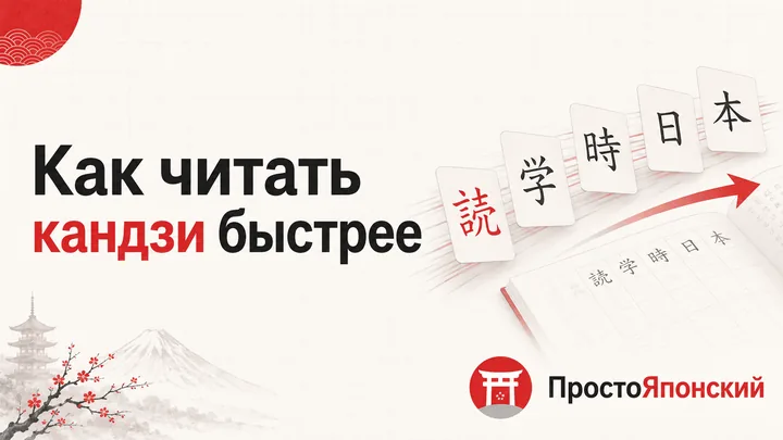 Как читать кандзи быстрее