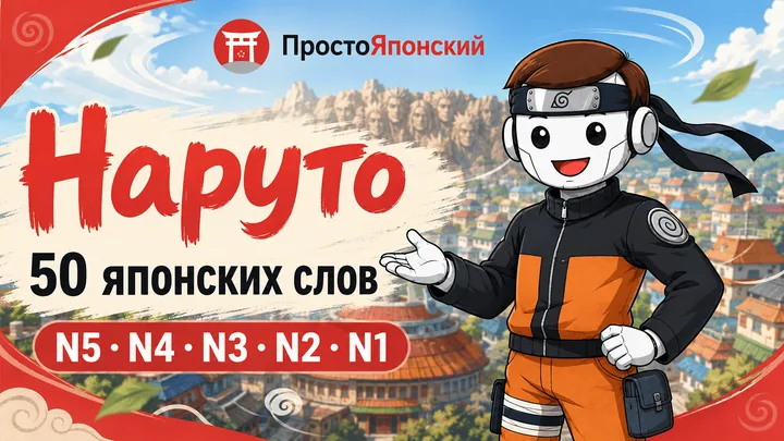50 японских слов из аниме Наруто